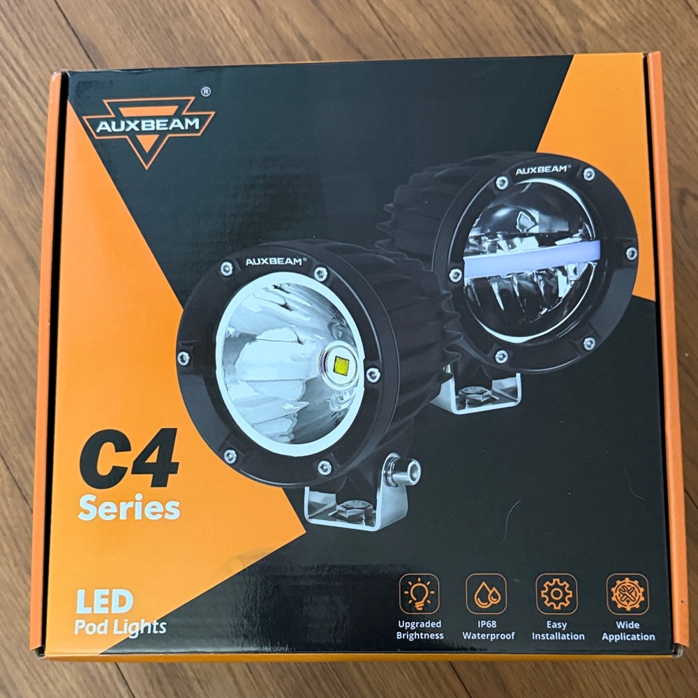 💥NI💥 C4 Series LED Pod Lights - Black